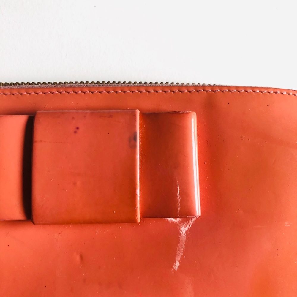 ✨Miu Miu✨Patent Leather Bow Zip wallet - Picture 6 of 8